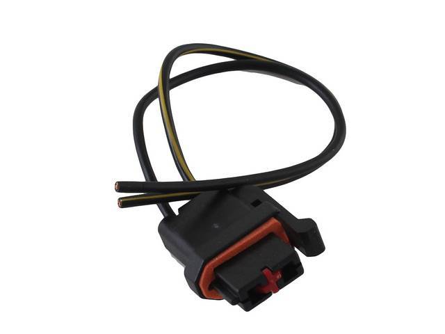Repair Harness, A/C Clutch Coil, Incl (2) 8 Inch Long 14 Gauge Leads, Designed To Replace Factory Style Plug