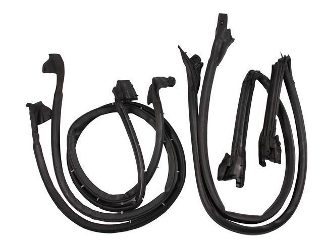 Weatherstrip Set, Complete, Incl Upper And Lower Door