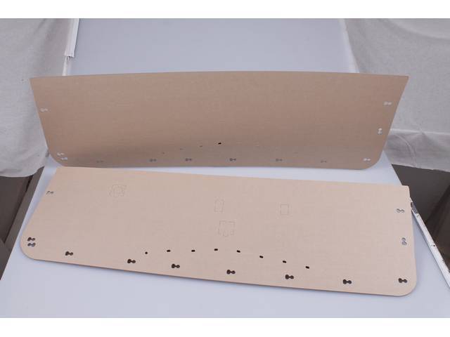 Boards, Door Panel, Pair, Incl Rh And Lh Side, Pre Cut And Perforated For Proper Installation.