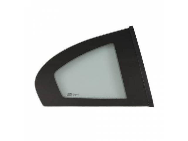 Original Carlite Quarter Window Glass (RH) for 2001 BULLITT and 2003-2004 Mach 1