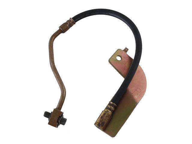 Passenger Side Rear Disc Brake Hose for (99-04) All, w/ ABS, w/ traction control, Excl Cobra