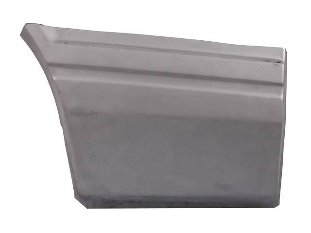 Lower Rear Corner Repair, Quarter, Paint To Match, Us Made