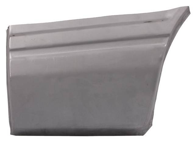 Lower Rear Corner Repair, Quarter, Rh, Paint To Match, Us Made