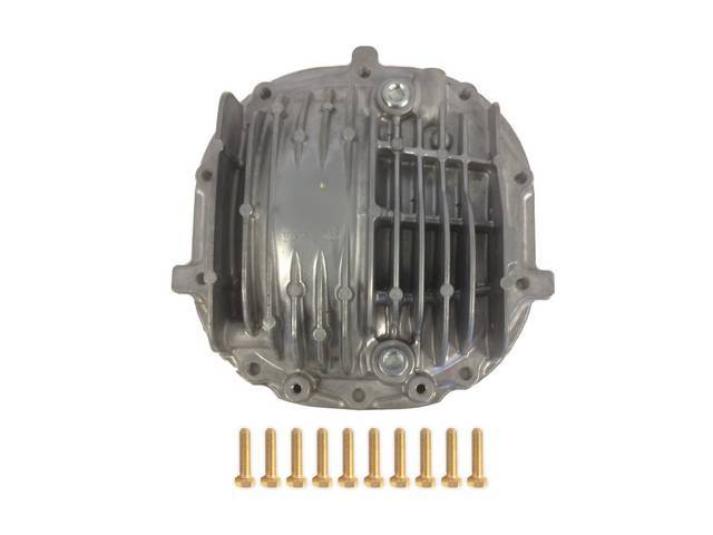 STEEDA Finned 8.8 Differential Cover w/ Fill & Drain Plugs for 86-04