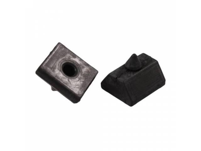 Bumpers, Trunk Compartment, Pair, Incl Lh And Rh Side, Repro, Fozz-6140452-A These Units Mount On Each Side Of The Hatch Door
