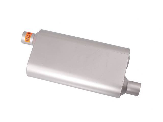 Muffler, Flowmaster, Delta Flow 50 Series, 409s Stainless