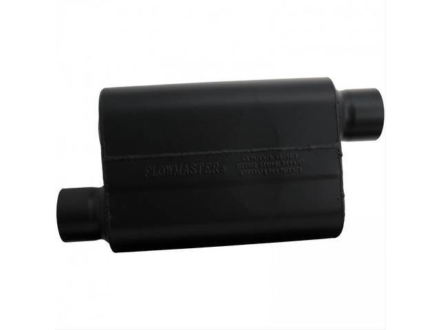 Muffler, Flowmaster, Super 44 Series, Aluminized Offset Design,