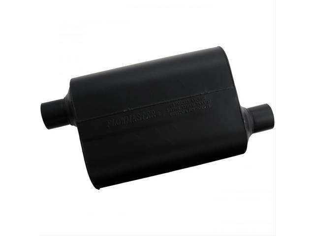 Muffler, Flowmaster, Delta Flow Super 40 Series, Aluminized