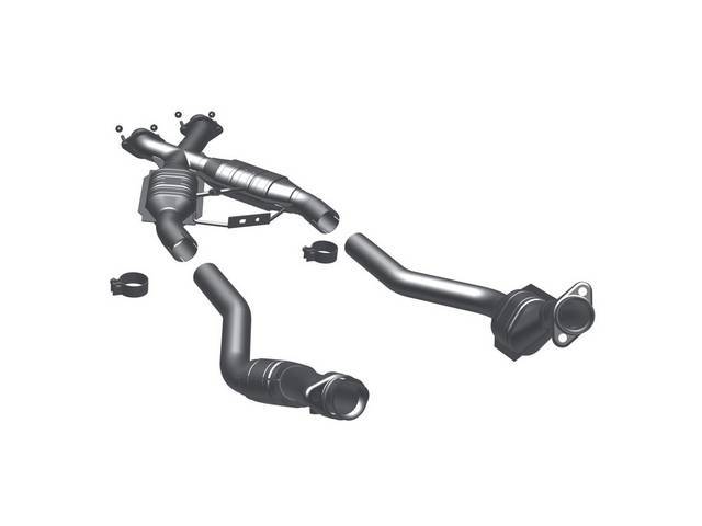 X-Pipe, Street Legal, Magnaflow, 2 1/2 Inch Stainless