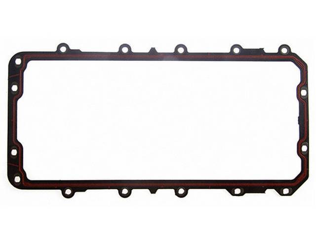Gasket, Oil Pan, One Piece Rubber, Fel Pro,