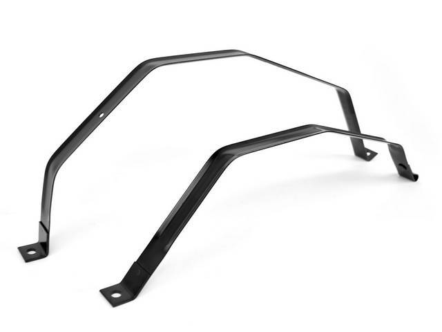 OE Style Fuel Tank Retaining Straps for (94-04) Black Finish