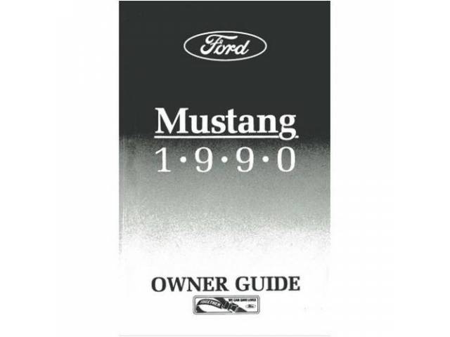 Reprint of Original 1990 Owners Manual