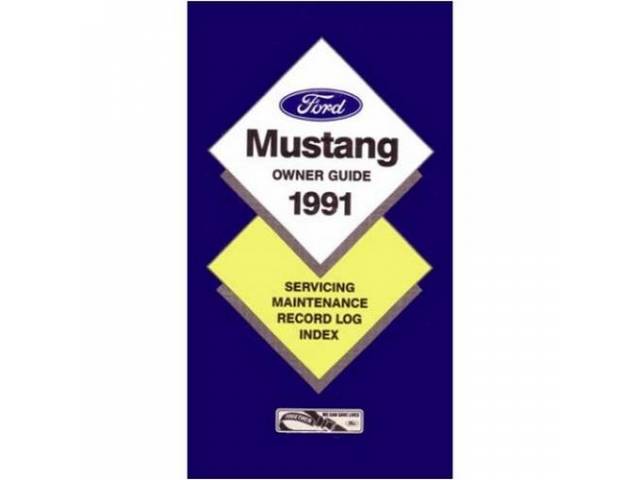 Reprint of Original 1991 Owners Manual