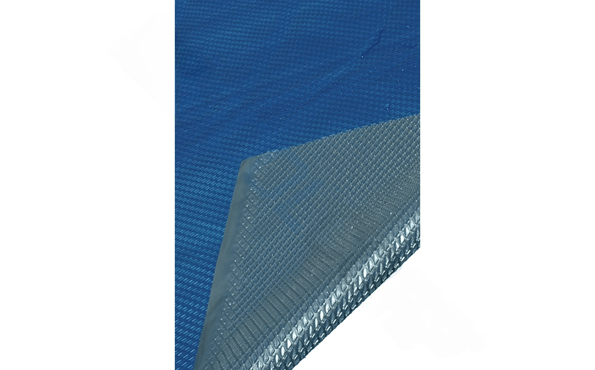 Midwest Canvas 16′ x 32′ Blue/Silver Rectangle Solar Cover BLUE/SILVER 16X32 RECT 5YR