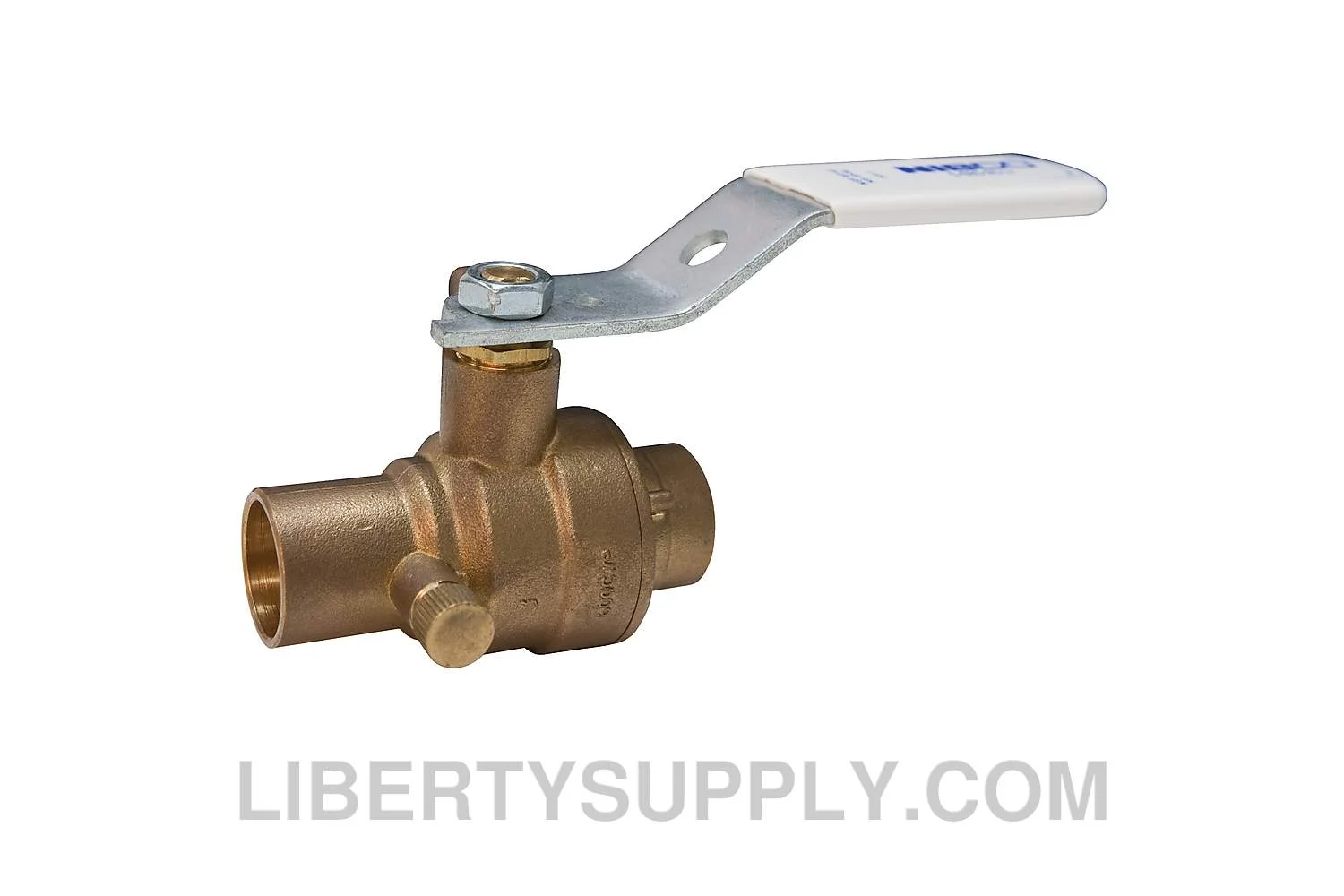 NIBCO S-685-80D-LF 1/2″ LF Bronze LF Ball Valve NJ99916