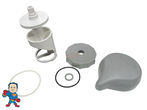 NLA – Sundance 4″ Diverter Valve Complete Kit 2001-2003 Teardrop Knob Style Cap Stem O-Rings Hot Tub