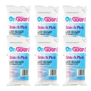 OnGuard Scorch Plus – Non-Chlorine Shock, 6 1-Lb Bags (6 Lbs)