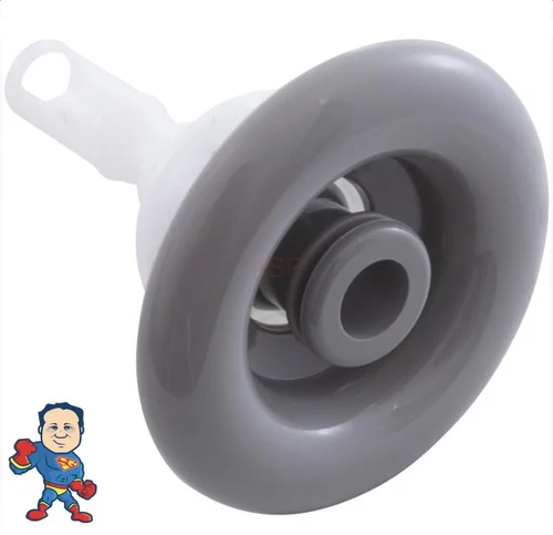 Pentair Cyclone Micro Internal Jet Assembly – 3″ Directional Dark Gray Smooth Face – Twist Lock