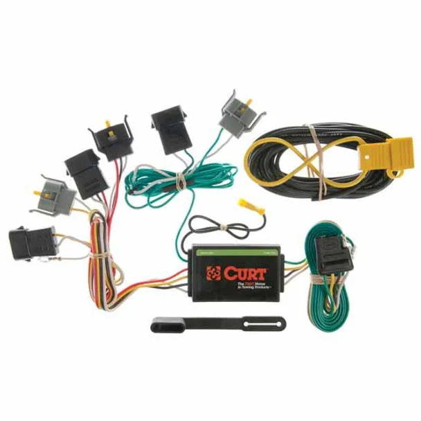 Plug-And-Play 4-Flat Custom Battery Connection Wiring Harness For Ford Explorer, Mercury Mountaineer