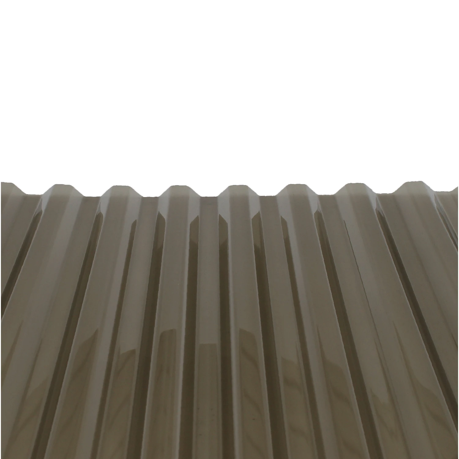Polycarbonate Panel in Smoke Color, 26 Inches by 12 Feet
