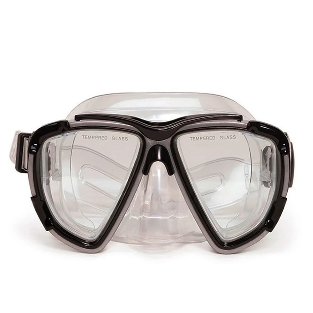 6.5″ Gray Kona Pro Swim Mask: Exceptional Visibility & Comfort for Pool Fun