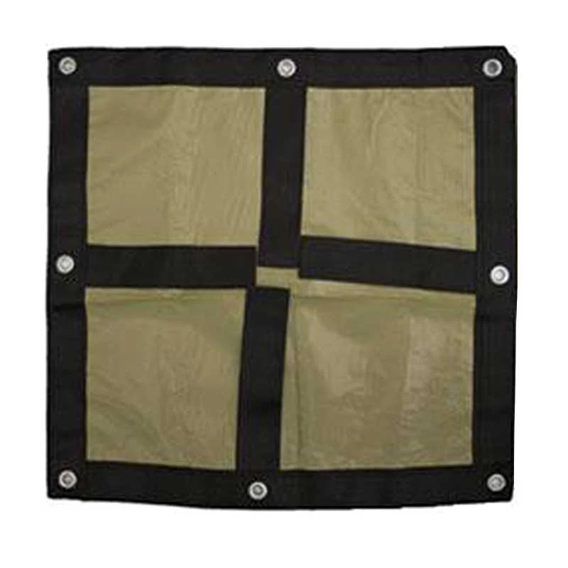 PoolTux 22′ x 38′ Black/Tan Oval Bound Emperor Winter Cover for 18′ x 34′ Oval AG Pool
