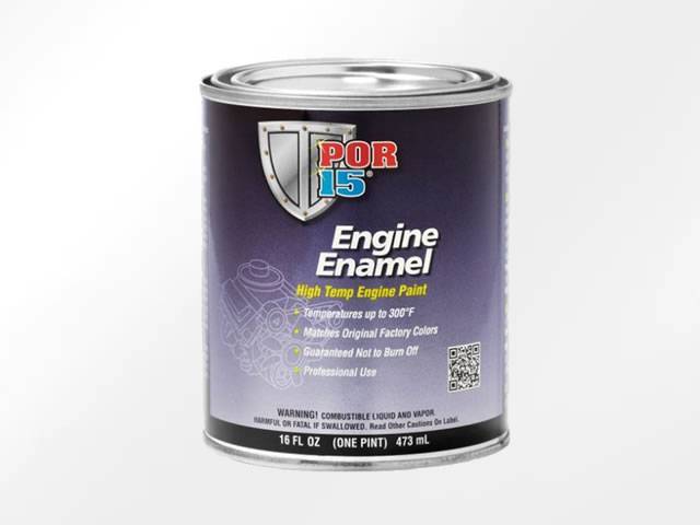 POR-15 Engine Enamel, White, pint