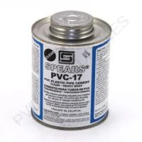 Gallon PVC-17 Heavy Body Clear PVC, PVC17C-040