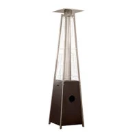 Quartz Glass Tube Hammered Bronze Outdoor Heater