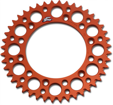 Renthal 44T Rear Sprocket Orange 224U-520-44GPOR