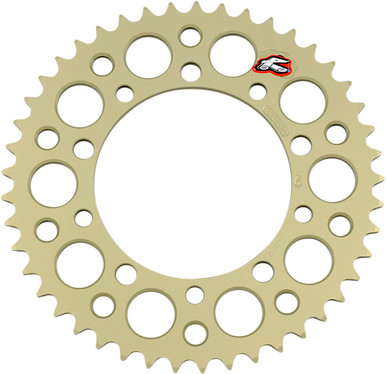 Renthal 45-Tooth Rear Sprocket for Suzuki GSX-R600/750/1000 520 Conversion 409U-520-45P-HA
