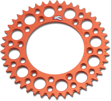Renthal 45T Rear Sprocket Orange 224U-520-45GPOR