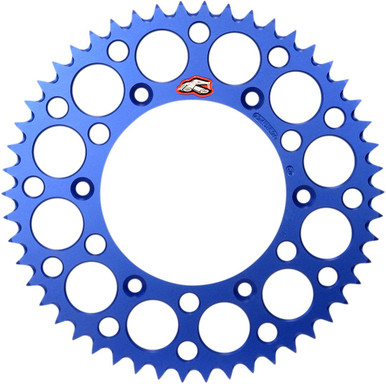 Renthal 49-Tooth Aluminum Rear Sprocket for Husqvarna Blue 224U-520-49GPBU