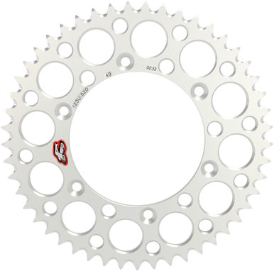 Renthal 49-Tooth Rear Sprocket for Suzuki 123U-520-49GYSI