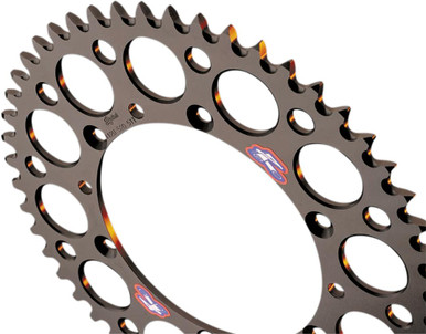 Renthal 53-Tooth Rear Sprocket for Honda 154U-520-53GRBK