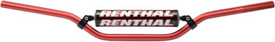 Renthal 7/8" 722 CR High Ricky Johnson Red Handlebar 72201RD01185