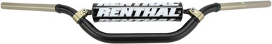 Renthal 922 RC High Twinwall Handlebar 32" Width 1-1/8" Clamp Black 92201BK07185