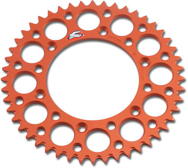 Renthal Rear Sprocket 48T Orange 520 Chain 224U-520-48GPOR