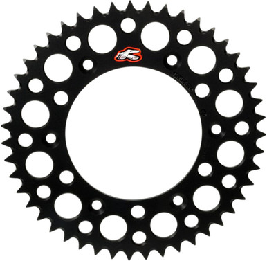 Renthal Twinring Rear Sprocket 48T Black 1500-520-48GPBK