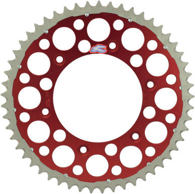 Renthal Twinring Rear Sprocket 48T Red 520 Chain 1540-520-48GPRD
