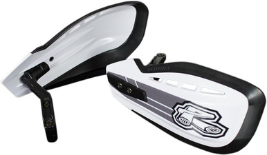 Renthal White Moto Handguards Dual Compound Reinforced Mounting HG-100-WT