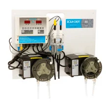Rola Chem – Digital pH/Dual ORP Dual Sanitizer Pool Controller With Two 38 GPD Pro 300 Chemical Pumps- 555007