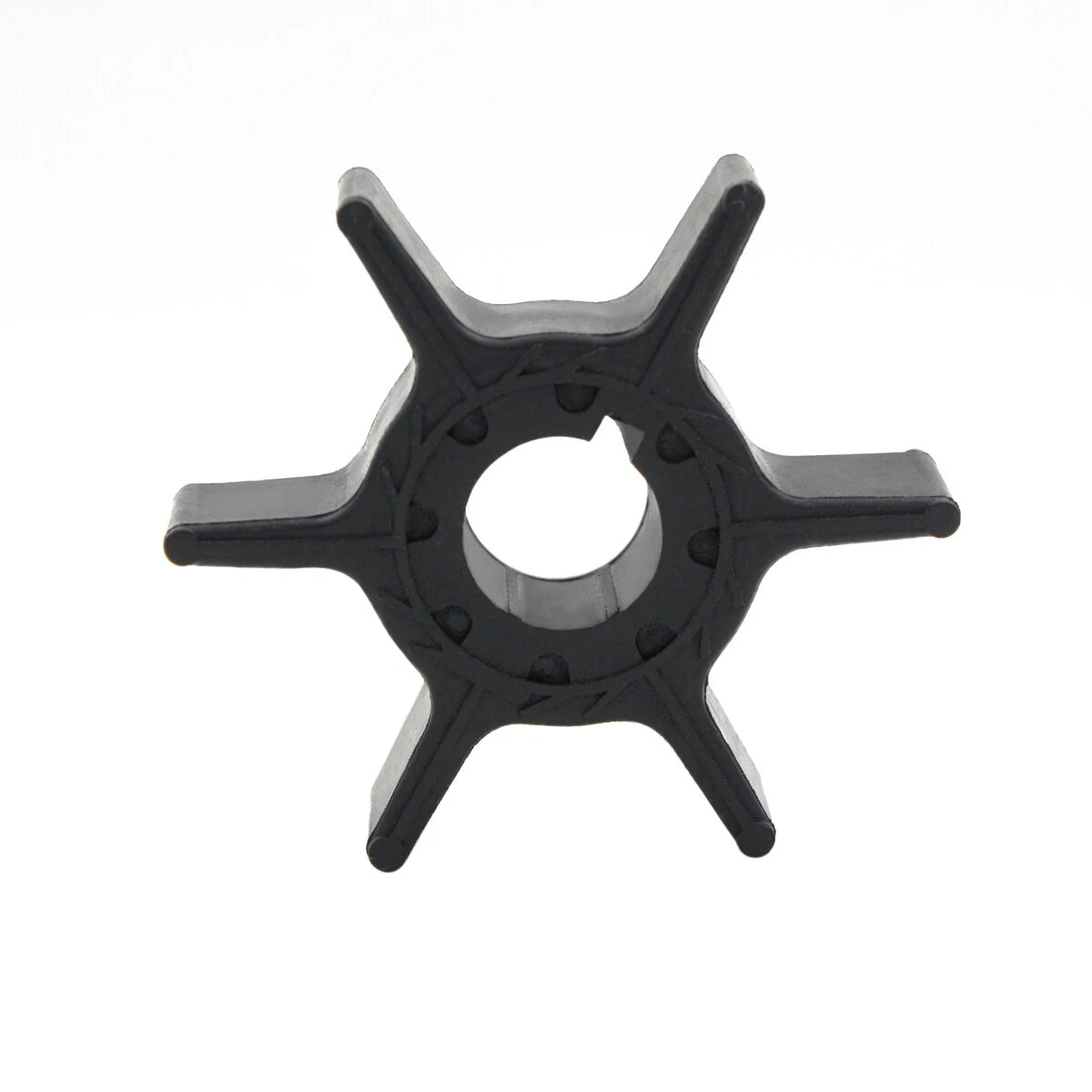 Water Pump Impeller for Yamaha 9.9/15 HP Outboard (2-Stroke, 63V-44352-01-00)