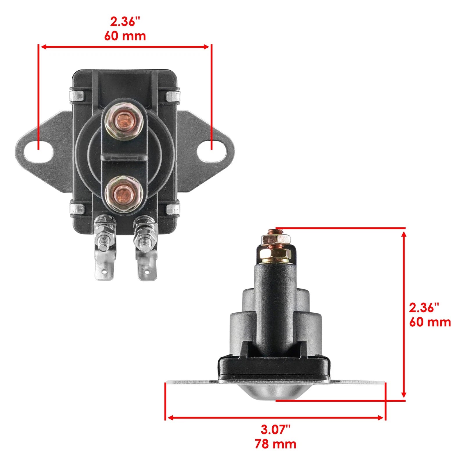 Starter Solenoid Relay Switch for Mercury Marine 25 25Hp