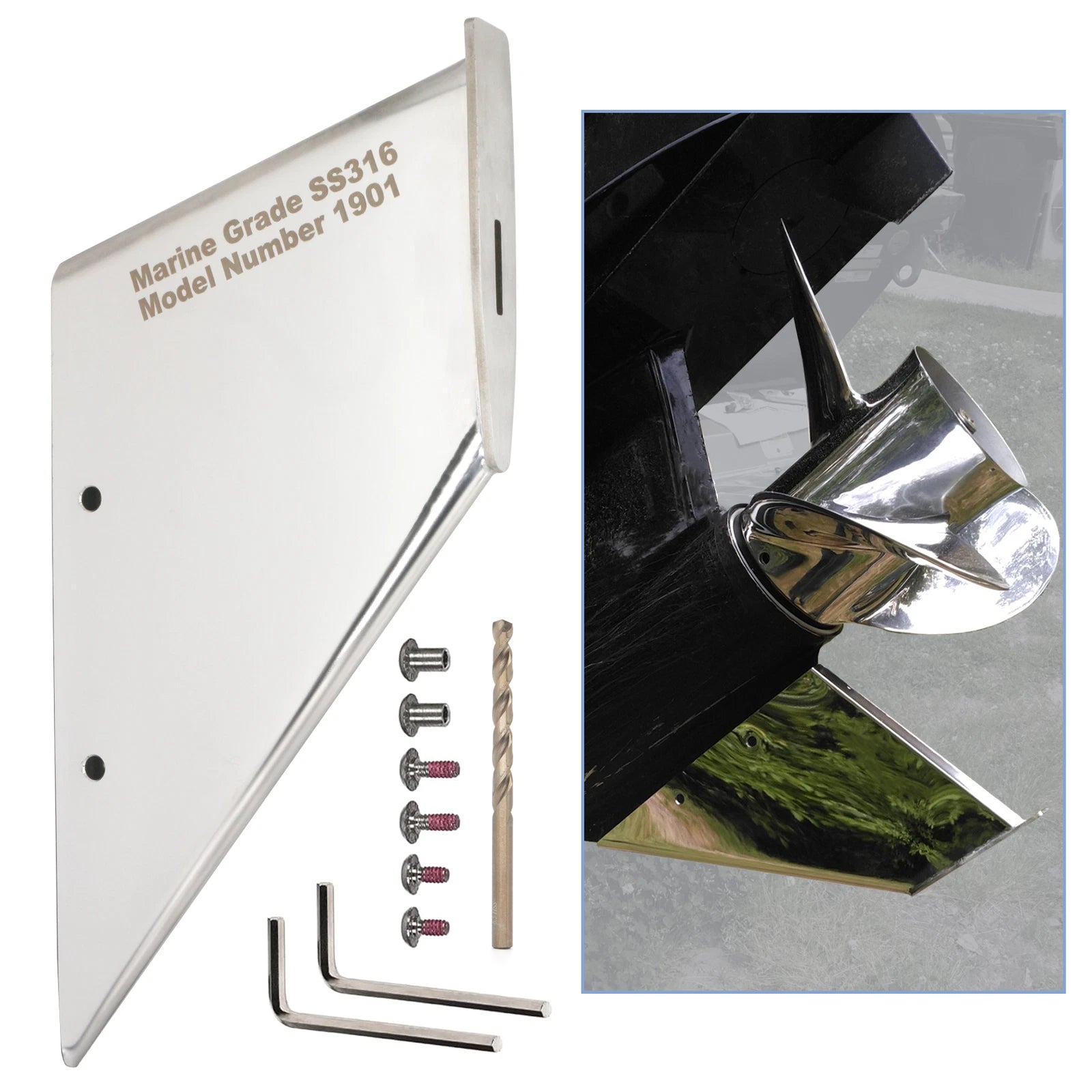 Skeg Guard Protector 27031 for Mercury Mercruiser Alpha 1 (1991–2023)