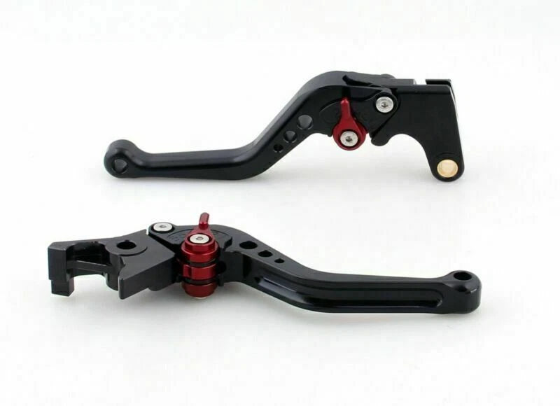 Short Brake Clutch Levers for Ducati Hypermotard 1100/SP (2007–2012) Black T9