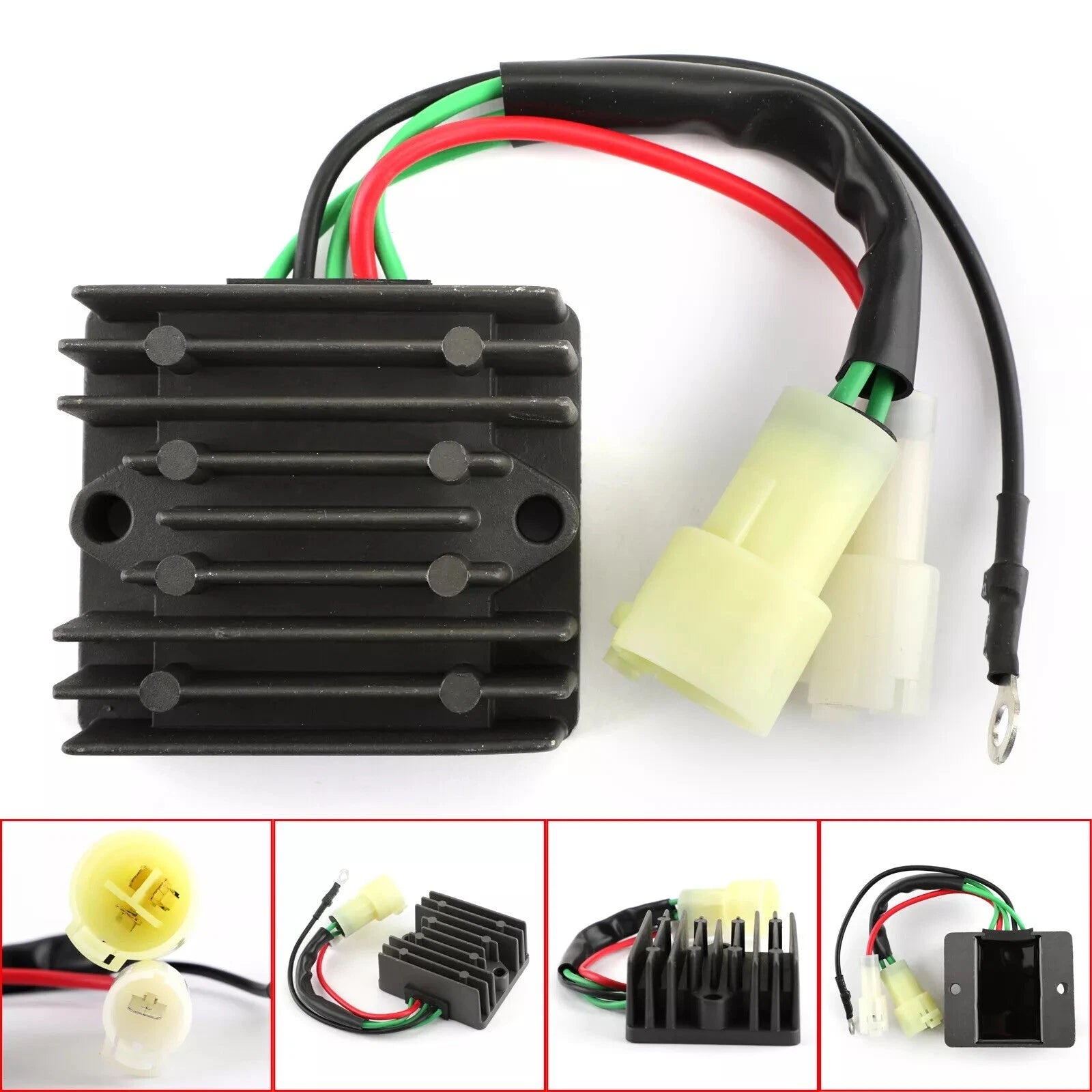 Voltage Regulator for Yamaha 115-225 HP (197-0001) 6R3-81960-10-00, 6R3-81960-00-00