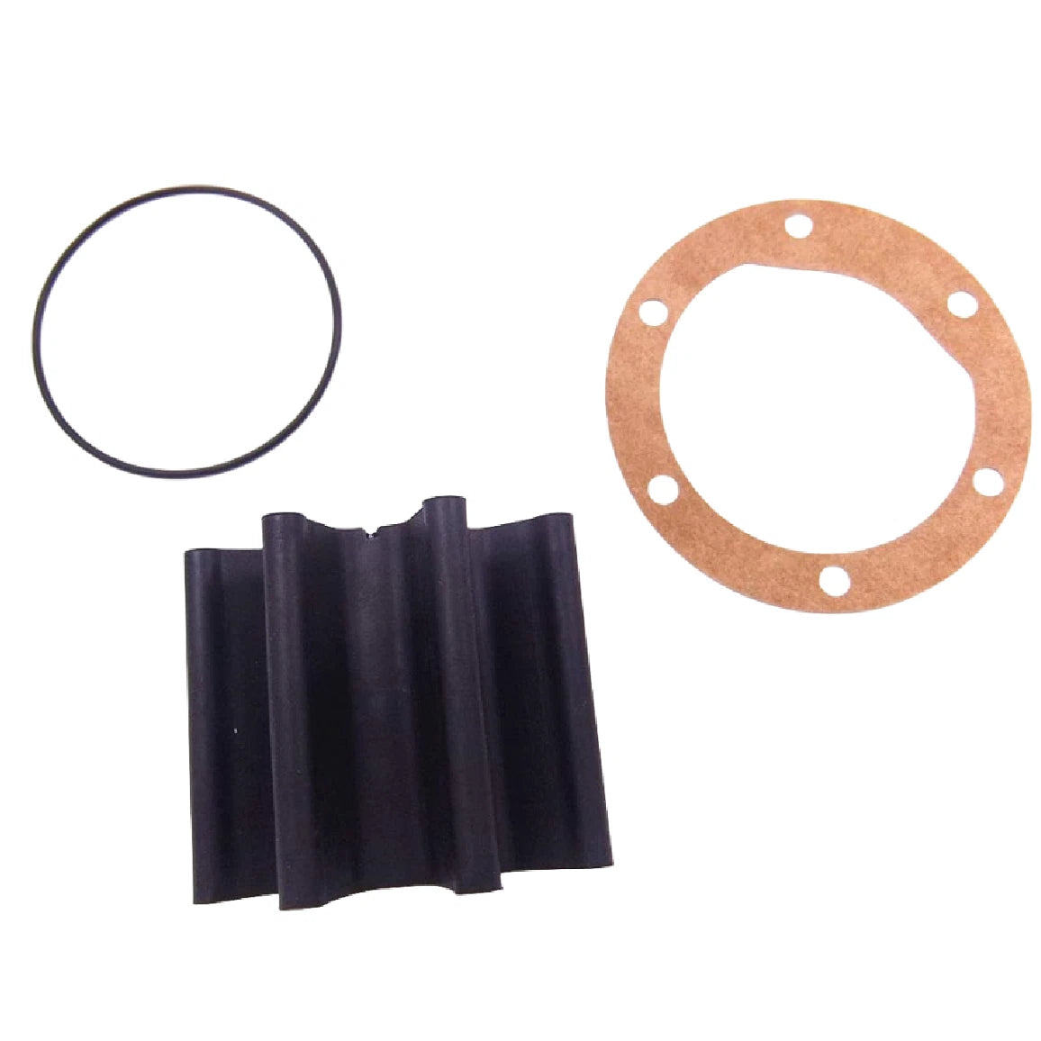 Raw Sea Water Pump Impeller Repair Kit for Volvo Penta Marine (3841697, 877061)