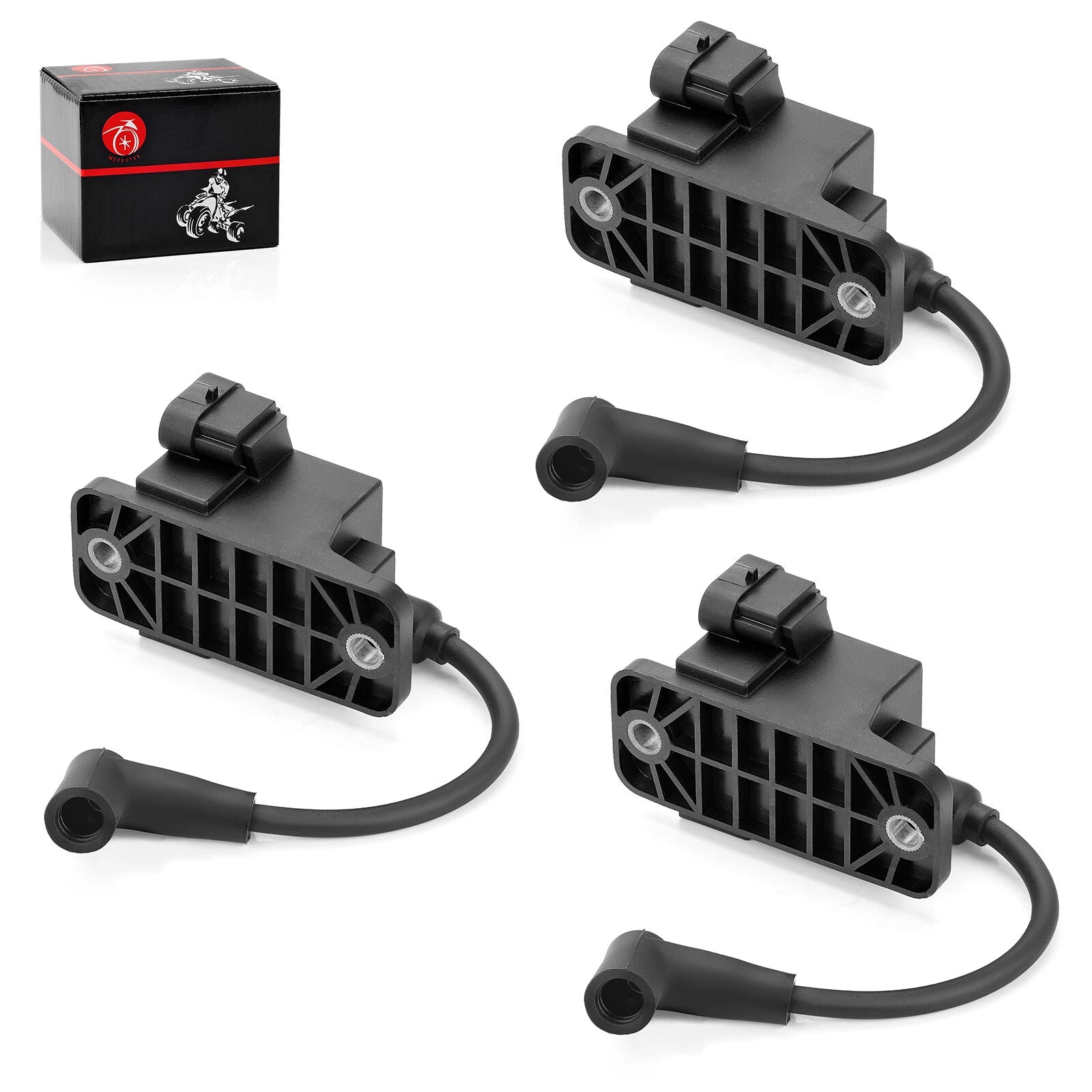 3 CDM Ignition Coils for Mercury Outboard 30-300HP (827509A10, 114-7509)