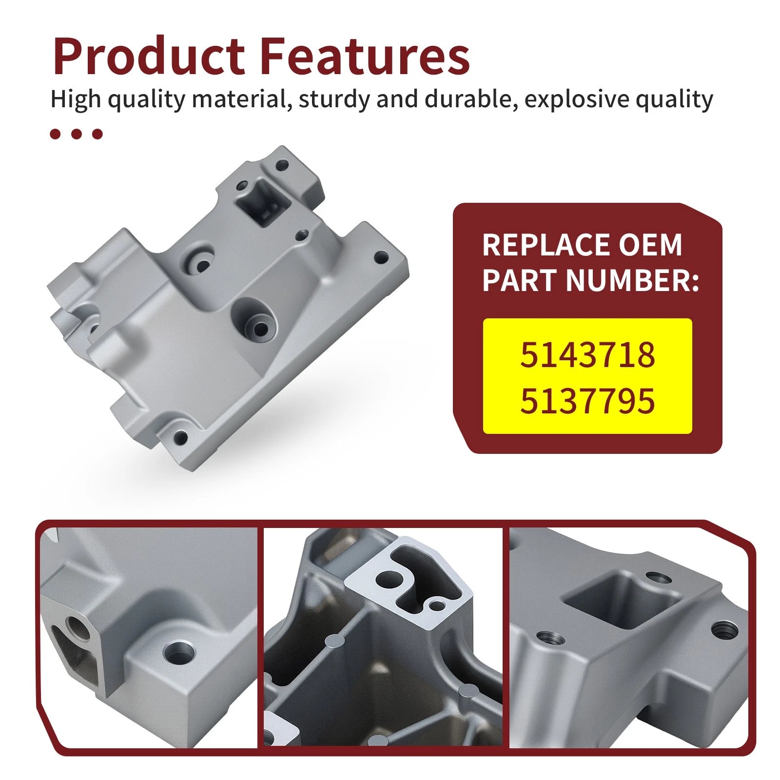 Transmission Joint Bracket for Polaris General 1000 XP 4 1000 (2016–2025) 5143718